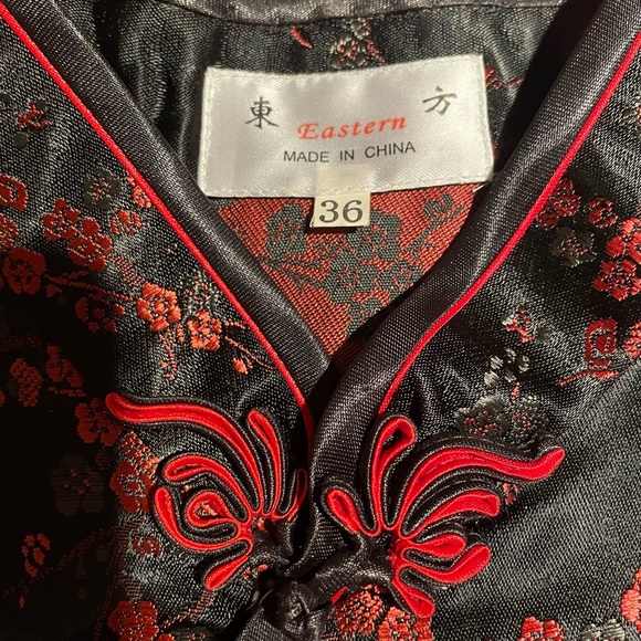 Vintage Traditional Chinese Qipao Style Cheongsam Dress. Size 6. Like New. - Picture 4 of 8